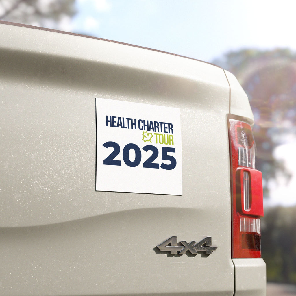 Custom Car Magnets for Health Charter Tour 2025, Fun Vehicle Decor, Unique Souvenir, Event Promotion, Travel Gift