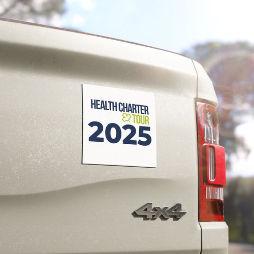 Custom Car Magnets for Health Charter Tour 2025, Fun Vehicle Decor, Unique Souvenir, Event Promotion, Travel Gift