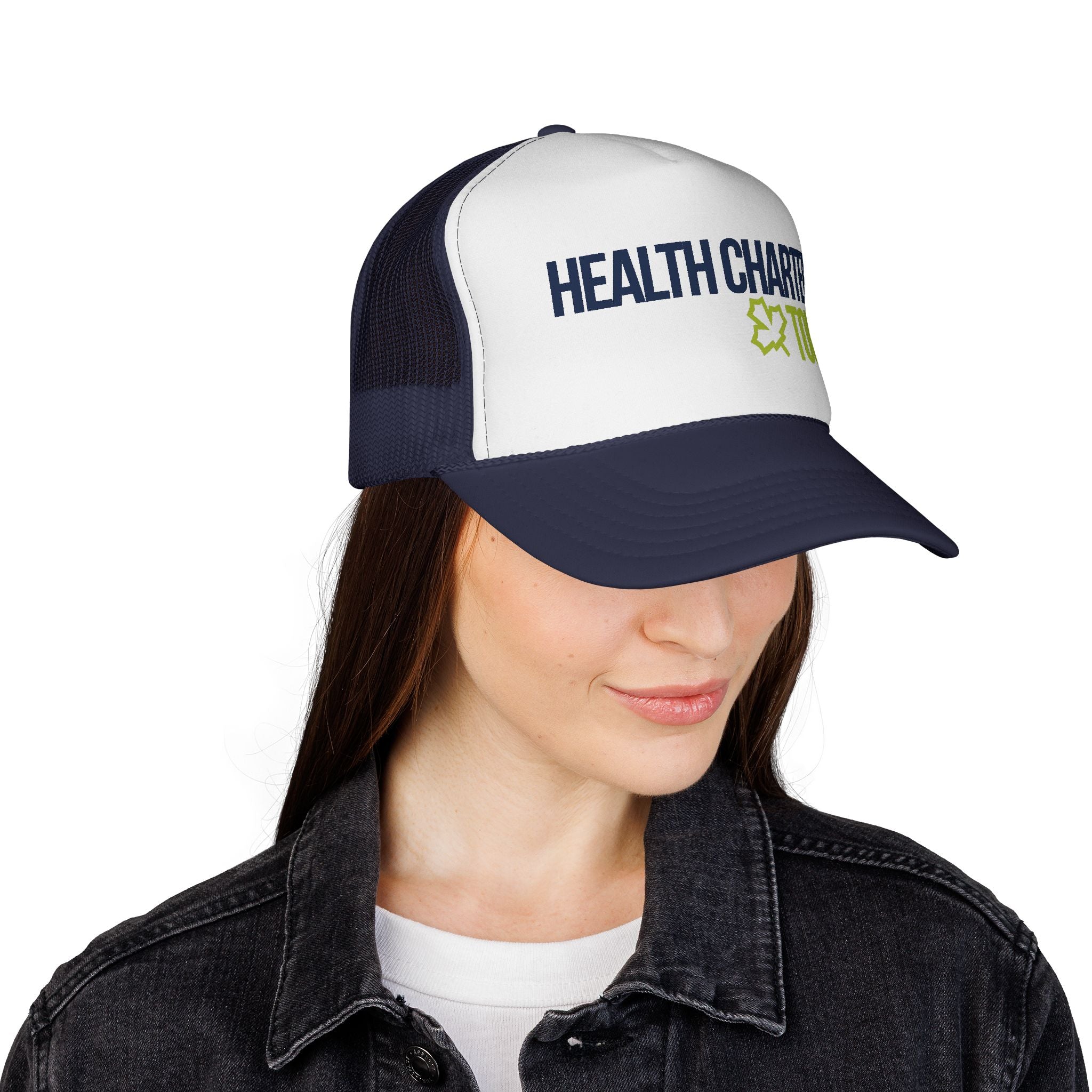 Health Charter Tour Trucker Cap, Camp Hat, Outdoor Cap, Gift for Travelers, Summer Accessory