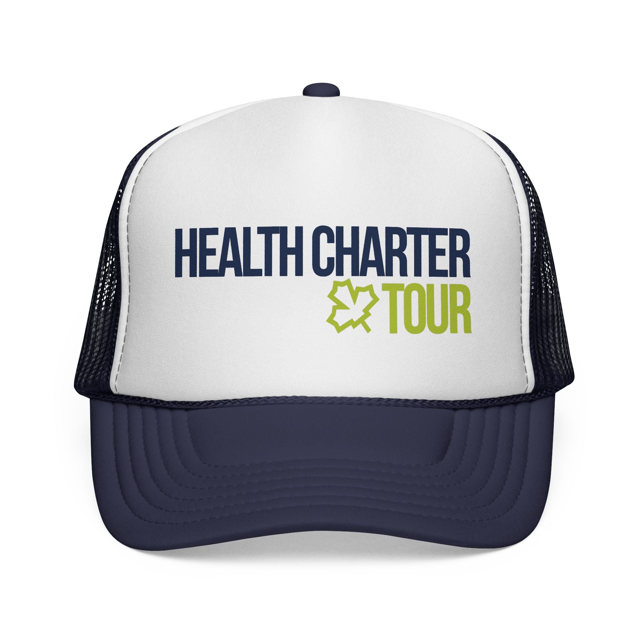 Health Charter Tour Trucker Cap, Camp Hat, Outdoor Cap, Gift for Travelers, Summer Accessory